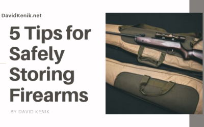 5 Tips For Storing Firearms Safely by David Kenik